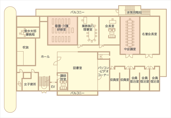2階平面図